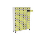 Ver imagem 1 de Armário Porta Objetos De Aço 40 Portas Amarelo