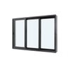 Janela de Alumínio Maxx 03 Folhas Móveis Preto - 120x150 - 1