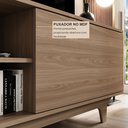 Ver imagem 6 de Rack para TV até 65 Polegadas 100% MDF 160cm x40cm Lars Marrom