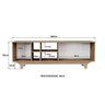 Rack para Tv até 65 Polegadas 100% Mdf 160x55x40cm Lars - 3