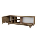 Ver mais imagens de Rack para TV até 65 Polegadas 100% MDF 160cm x40cm Lars Marrom