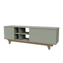 Ver imagem 2 de Rack para TV até 65 Polegadas 100% MDF 160cm x40cm Lars Verde