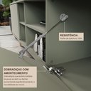 Ver imagem 5 de Rack para TV até 65 Polegadas 100% MDF 160cm x40cm Lars Verde