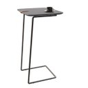 Ver imagem 1 de Mesa Apoio Lateral para Sofá Atenas Pé Preto:Laca Concreto