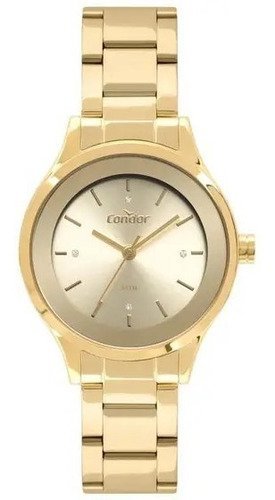 Relógio+ Semi Jóia Condor Co2035fbz/k4d Dourado:Dourado/Dourado/Dourado - 1