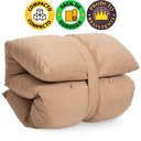 Ver imagem 4 de Futon de Espuma Almofada Dobrável Solteiro 170x60x10cm - Bf Colchões