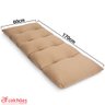 Futon de Espuma Almofada Dobrável Solteiro 170x60x10cm - Bf Colchões - 3