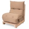 Futon de Espuma Almofada Dobrável Solteiro 170x60x10cm - Bf Colchões - 2