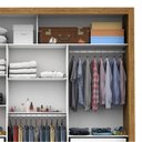 Ver imagem 6 de Guarda Roupa Casal com Espelho 3 Portas de Correr Ilheus Plus