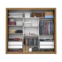 Ver imagem 2 de Guarda Roupa Casal com Espelho 3 Portas de Correr Ilheus Premium