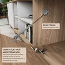 Ver imagem 5 de Rack para TV até 75 Polegadas 100% MDF 200cm 200x55x40cm Lars Marrom