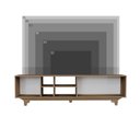 Ver mais imagens de Rack para TV até 75 Polegadas 100% MDF 200cm 200x55x40cm Lars Marrom
