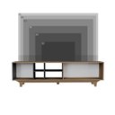 Ver mais imagens de Rack para TV até 75 Polegadas 100% MDF 200cm x40cm Lars Marrom