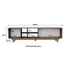 Rack para Tv até 75 Polegadas 100%mdf 200x55x40cm Lars - 3