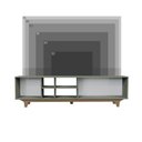 Ver mais imagens de Rack para TV até 75 Polegadas 100% MDF 200cm x40cm Lars Verde