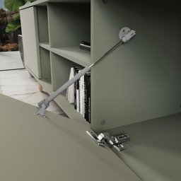 Rack para Sala de Estar 200x55x40cm Lars - 5