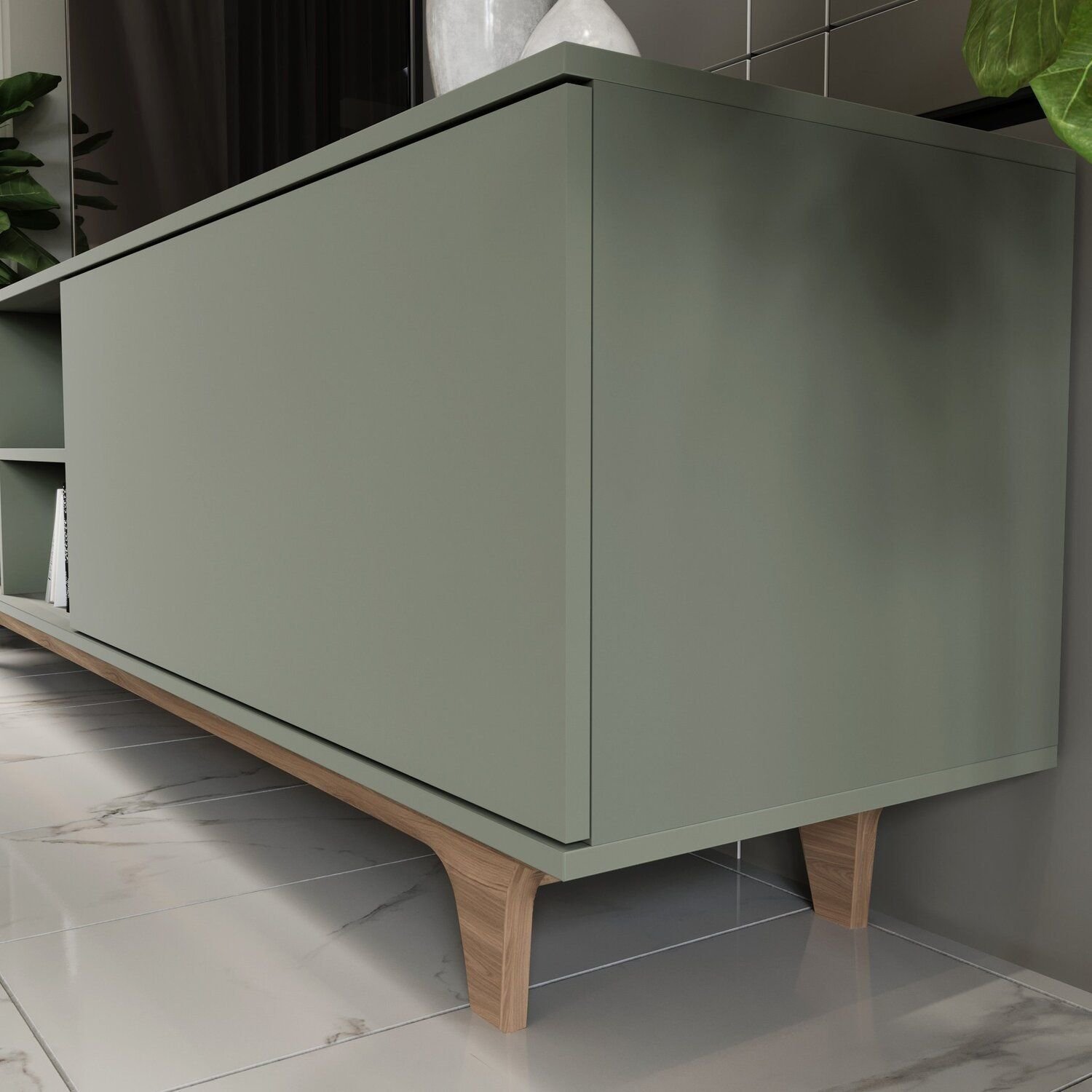 Rack para Sala de Estar 200x55x40cm Lars - 6