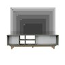Rack para TV até 75 Polegadas 100%MDF 200x55x40cm Lars - 8