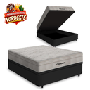 Ver imagem 2 de Box Baú com Colchão Molas Ortobom Airtech Casal