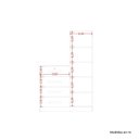 Ver imagem 6 de Cômoda Sapateira com Espelho 4 Gavetas 1 Porta Cancun Espresso Móveis