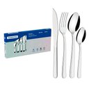 Ver imagem 2 de Jogo Talheres Faqueiro Tramontina Aço Inox 24 Peças Búzios