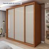 Guarda Roupa Forma 3 Portas 4 Gavetas 100% Mdf  - 14