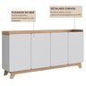 Buffet para Sala de Jantar 200x96x40cm John - 8
