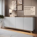 Ver imagem 6 de Buffet para Sala de Jantar 200x96x40cm John Branco/Freijó
