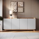 Ver imagem 1 de Buffet para Sala de Jantar 200x96x40cm John Branco/Freijó