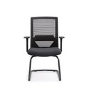 Ver imagem 7 de Cadeira Escritório Interlocutor Office Chicago Fixa Tela Mesh Preto Rivatti