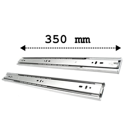 Corrediça Telescópica Larga Para Gavetas 35Cm  - HD Ferragens - 7