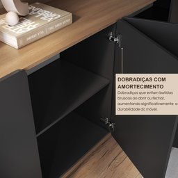 Buffet para Sala de Jantar 200x96x40cm John - 6