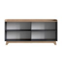 Ver imagem 5 de Buffet para Sala de Jantar 200x96x40cm John Preto/Freijó