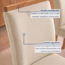 Ver imagem 5 de Conjunto 8 Cadeiras para Sala de Jantar Luisa