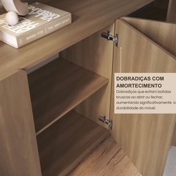 Buffet para Sala de Jantar 200x96x40cm John - 6