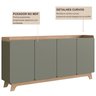 Buffet para Sala de Jantar 200x96x40cm John - 10