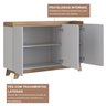 Buffet para Sala de Jantar 150x96x40cm John - 6