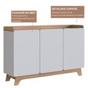 Ver imagem 3 de Buffet para Sala de Jantar 150x96x40cm John Branco/Freijó