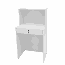 Ver imagem 5 de Balcão Caixa Atendimento Comercial Recepção 600x420 Netmobil - Branco