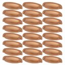 Ver imagem 1 de Kit 24 Puxadores Cobre 2773 Quebec Concha Torralba para Móveis Armários Gavetas