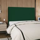 Ver imagem 1 de Cabeceira Cama Box Orgânica King 195cm Luna Suede C/frame Verde
