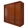 Guarda Roupa Forma 3 Portas 4 Gavetas 100% Mdf  - 2