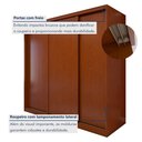 Ver imagem 7 de Guarda Roupa Forma 3 Portas 4 Gavetas 100% Mdf
