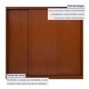 Ver mais imagens de Guarda Roupa Forma 3 Portas 4 Gavetas 100% Mdf