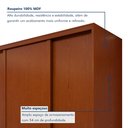 Ver imagem 5 de Guarda Roupa Forma 3 Portas 4 Gavetas 100% Mdf