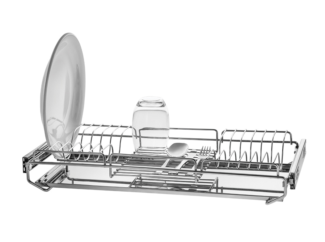 Escorredor De Louças De Embutir Bandeja Inox 77x26cm Schmitt