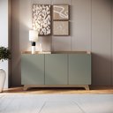 Ver imagem 1 de Buffet para Sala de Jantar 150x96x40cm John Verde/Freijó