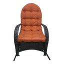 Ver imagem 3 de Poltrona para Jardim Imperatriz de Balanço com Almofada - Wj Design