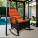 Ver imagem 1 de Poltrona para Jardim Imperatriz de Balanço com Almofada - Wj Design