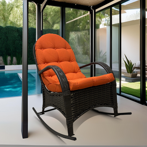 Poltrona para Jardim Imperatriz de Balanço com Almofada - Wj Design